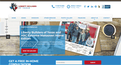 Desktop Screenshot of libertybuilders.net